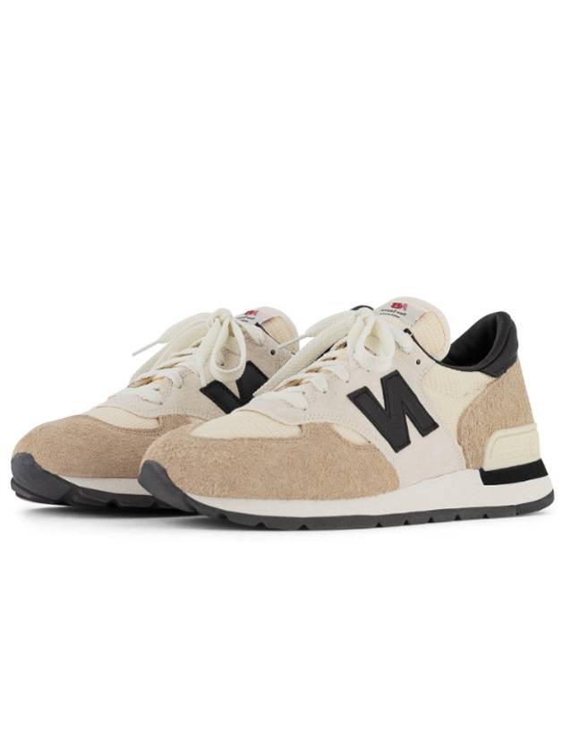 N Logo Teddy Santis Macadia Nut Low Top Sneakers Beige - NEW BALANCE - BALAAN 3