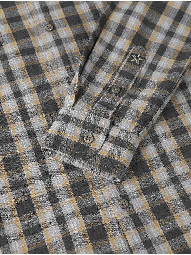 Cotton Check Shirt D ICSH52 - PANICALE - BALAAN 4