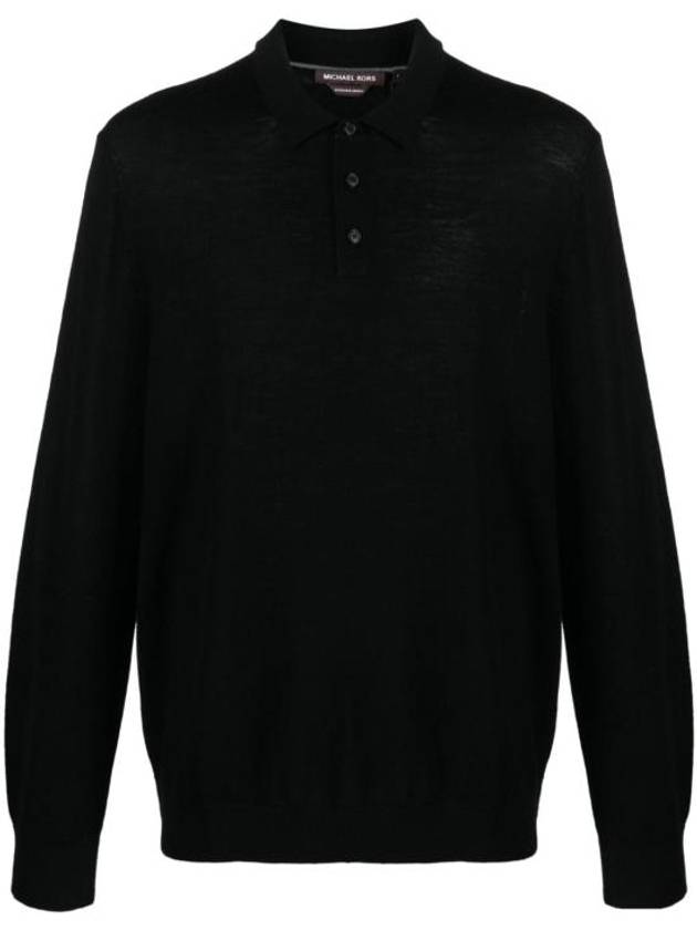 Polo T-shirt CF260727AP 001 BLACK - MICHAEL KORS - BALAAN 1