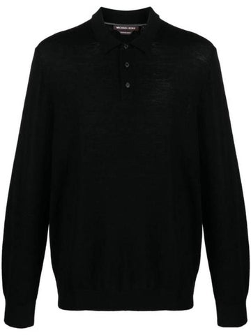 Polo T-shirt CF260727AP 001 BLACK - MICHAEL KORS - BALAAN 1