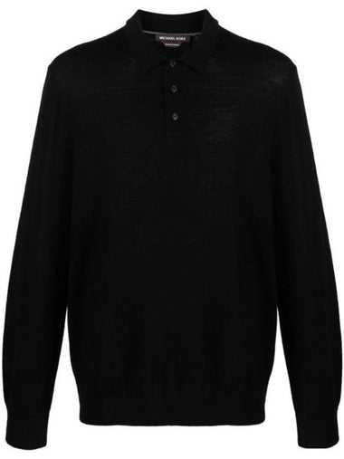 Polo T-shirt CF260727AP 001 BLACK - MICHAEL KORS - BALAAN 1