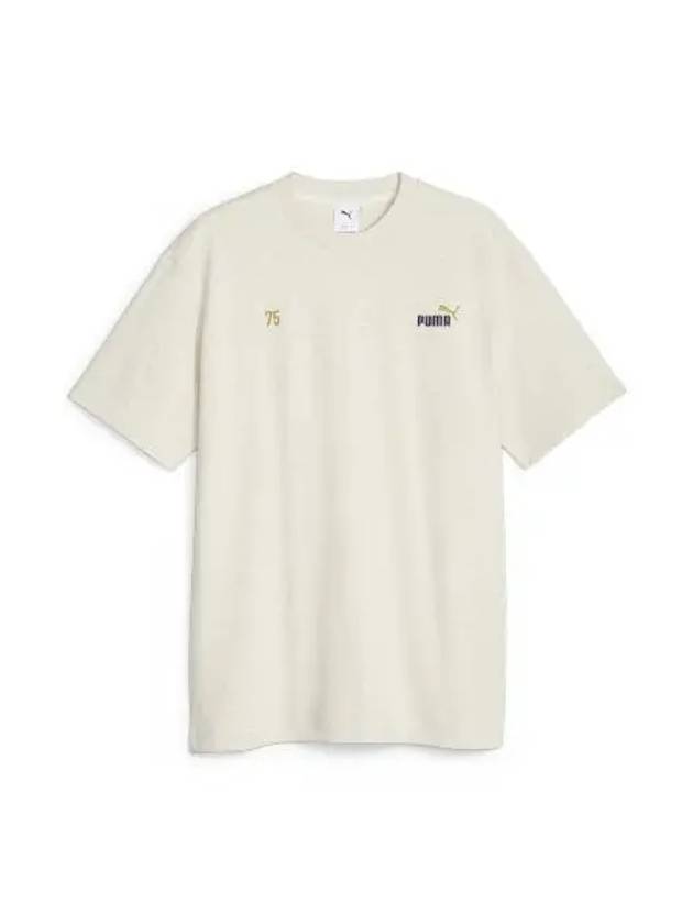 Number One Logo Celebration Short Sleeve T-Shirt White - PUMA - BALAAN 1