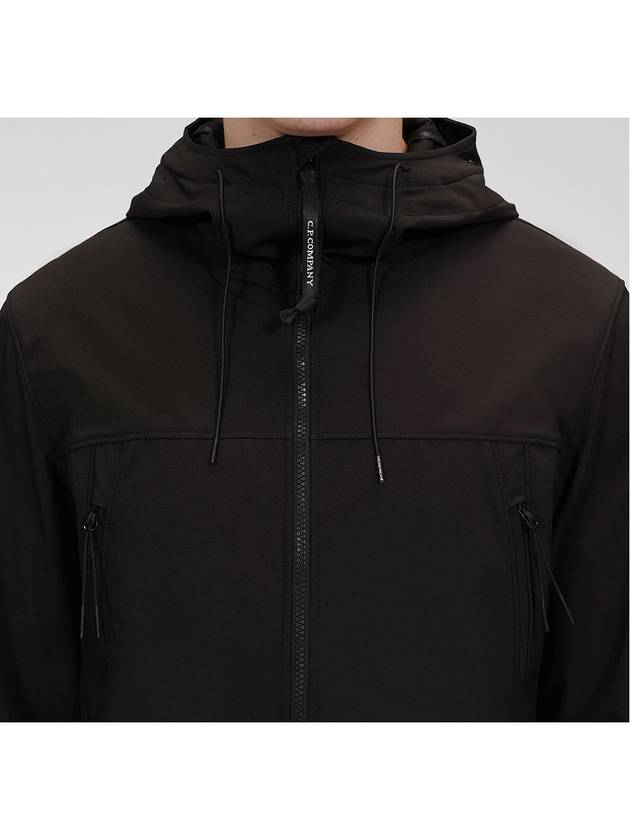 Men's Goggles Hooded Jacket Black - CP COMPANY - BALAAN 6