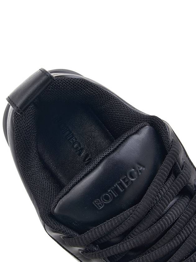 Pillow Leather Low Top Sneakers Black - BOTTEGA VENETA - BALAAN 8