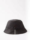 Canada Goose Haven Haven Logo Patch Drawcord Bucket Hat Black - CANADA GOOSE - BALAAN 3