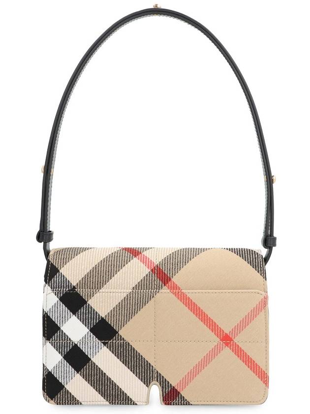 Snip Check Shoulder Bag Sand - BURBERRY - BALAAN 4