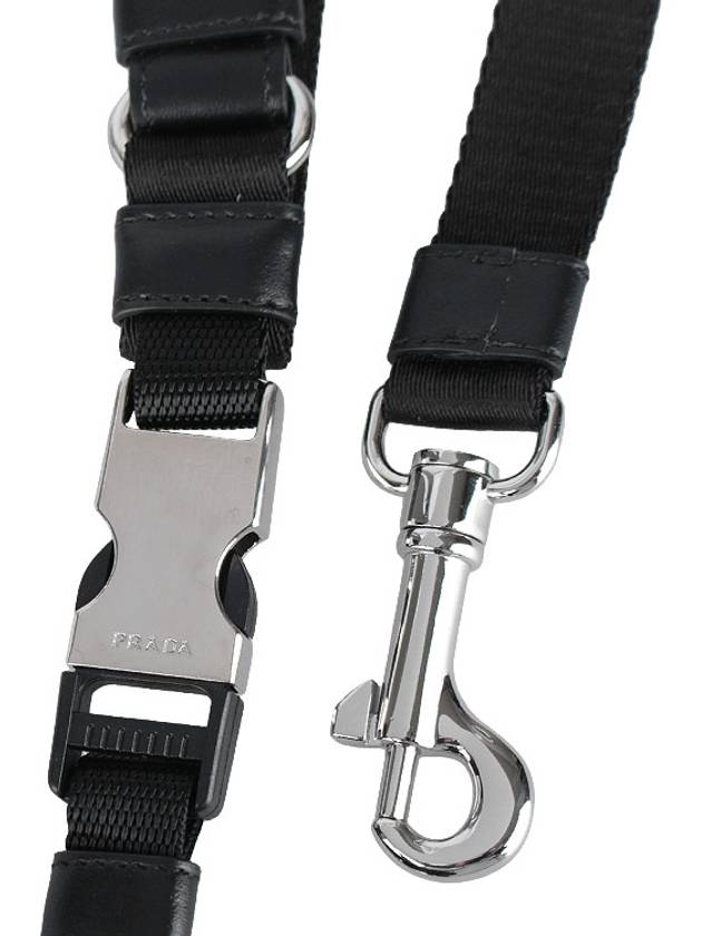 Re-Nylon Pet Leash Black - PRADA - BALAAN 9