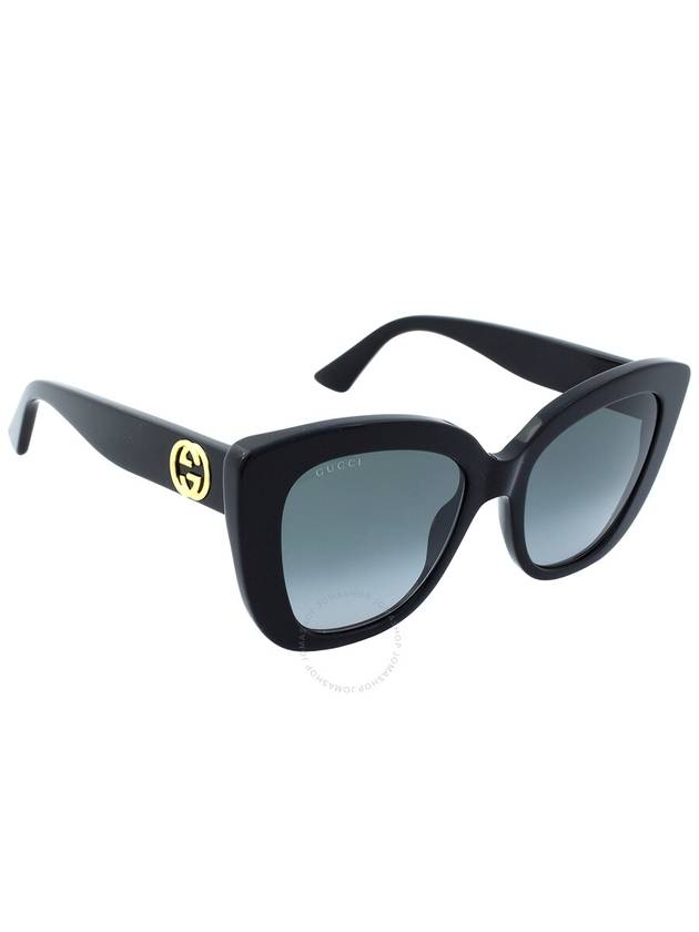 Eyewear Logo Embellished Sunglasses Black - GUCCI - BALAAN 4