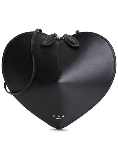 Heart Shoulder Cross Bag Black - ALAIA - BALAAN 2