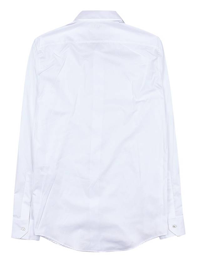 Poplin Long Sleeve Shirt White - CELINE - BALAAN 3