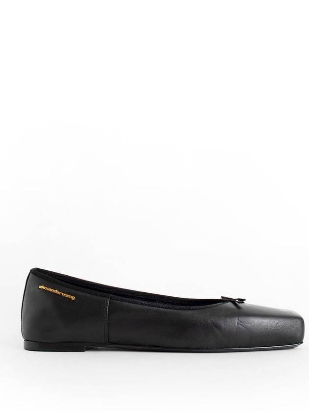 BLACK LEATHER FLATS 30124F037001 - ALEXANDER WANG - BALAAN 2