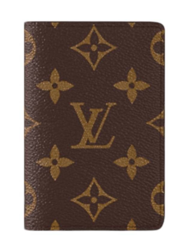 Pocket Organizer Monogram Card Wallet Brown - LOUIS VUITTON - BALAAN 2