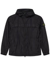 Garment Dyed Crinkle Reps R-Nylon Jacket Black - STONE ISLAND - BALAAN 2