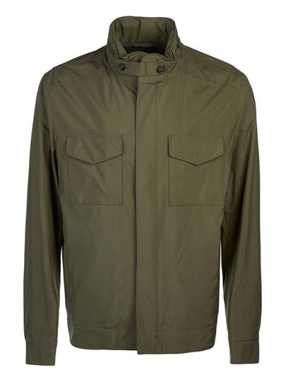 Traveler Windmate Bomber Jacket Green - LORO PIANA - BALAAN 2