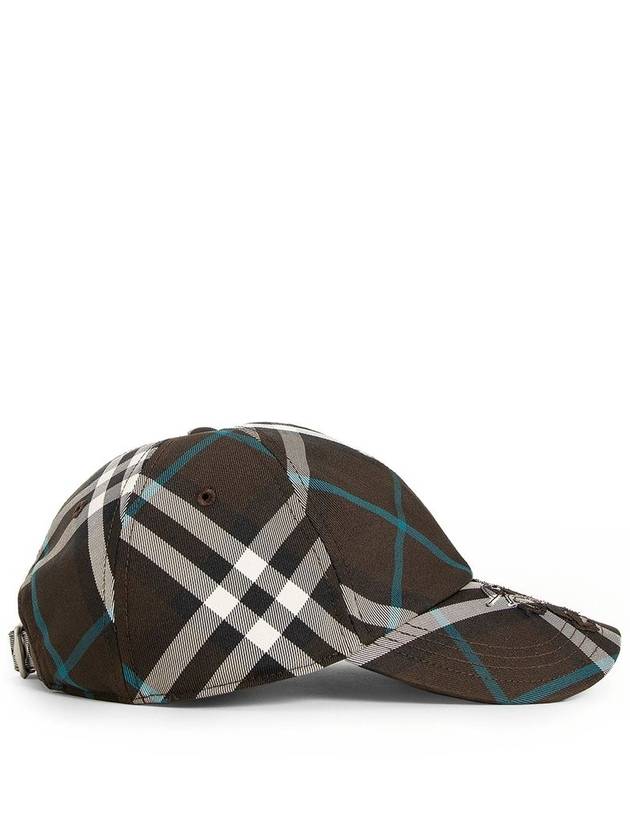 Check Ball Cap Green - BURBERRY - BALAAN 3