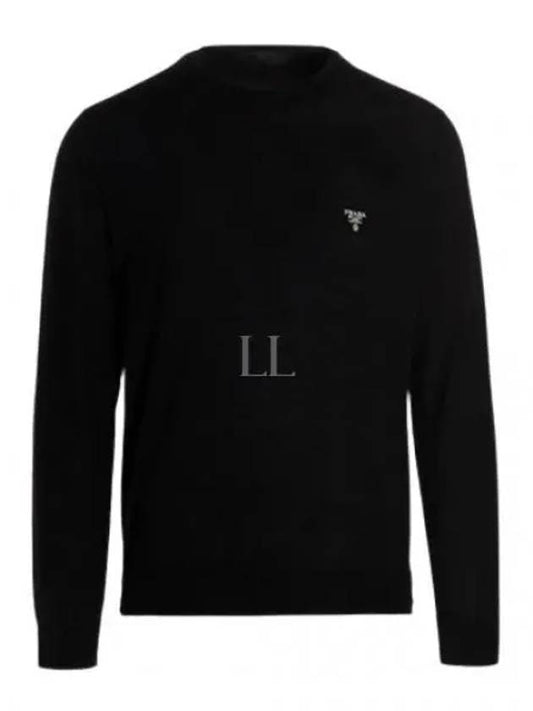 UMM984 10I2 F0002 Logo Wool Knit - PRADA - BALAAN 2