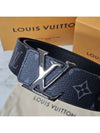 LV Initial 40MM Reversible Leather Belt 85CM Grey - LOUIS VUITTON - BALAAN 4