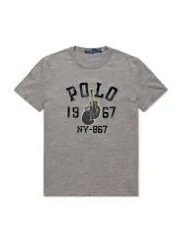 MUSINSA EXCLUSIVE New York Boxing Club Vintage Jersey Shirt Gray 1236176 - POLO RALPH LAUREN - BALAAN 1