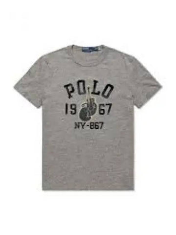 MUSINSA EXCLUSIVE New York Boxing Club Vintage Jersey Shirt Gray 1236176 - POLO RALPH LAUREN - BALAAN 1