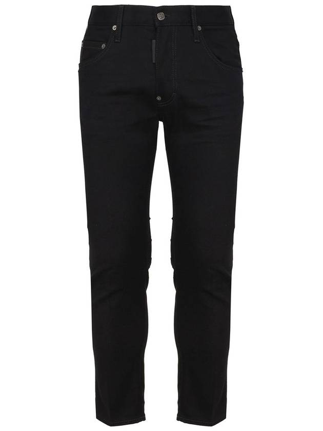 Skater Slim Cut Jeans Black - DSQUARED2 - BALAAN 14