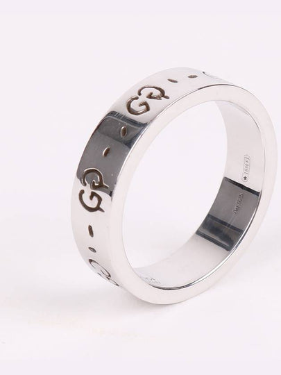 GG Ghost 6mm silver men s ring 477339 - GUCCI - BALAAN 2