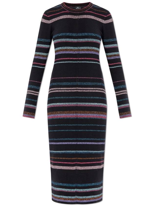 PS Paul Smith Dress With Lurex Thread, Women's, Black - PAUL SMITH - BALAAN 1