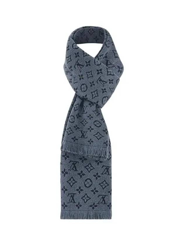 Monogram Classic Scarf Navy - LOUIS VUITTON - BALAAN 3