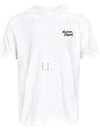 Handwriting Comfort Short Sleeve T-Shirt White - MAISON KITSUNE - BALAAN 2