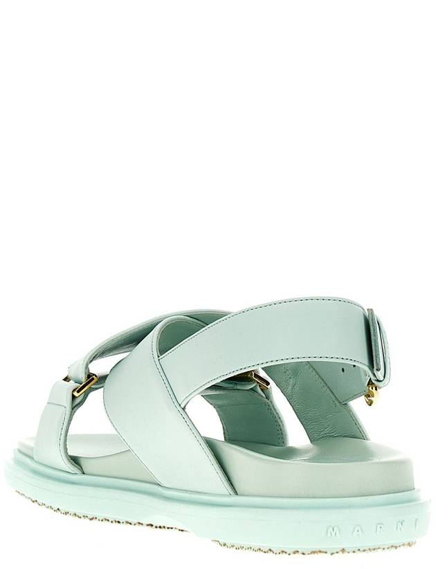 Sandals FBMS015701P361400B18 BLUE - MARNI - BALAAN 4