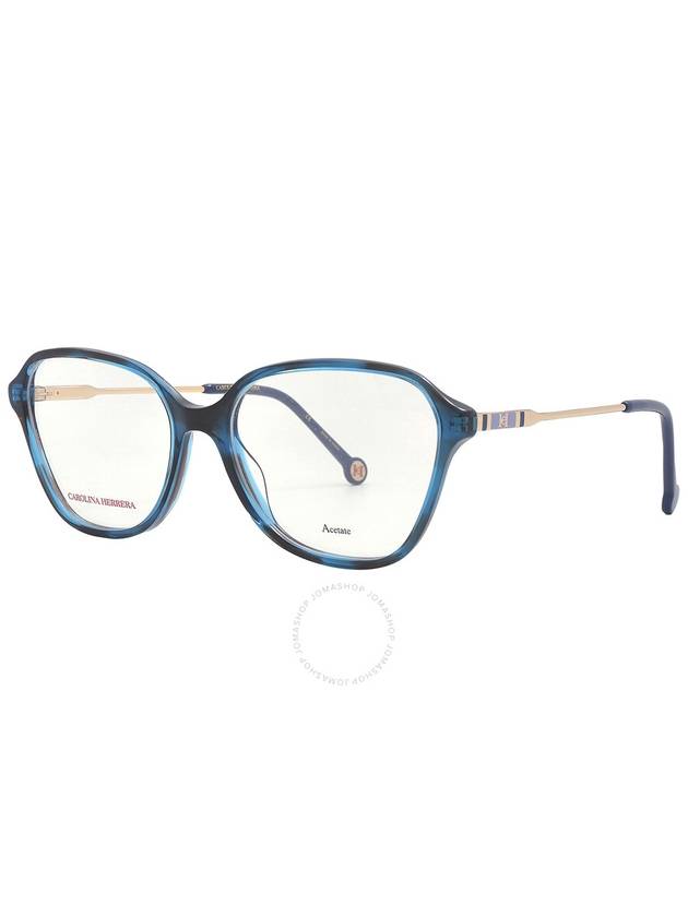 Carolina Herrera Demo Geometric Ladies Eyeglasses HER 0117 0JBW 55 - CAROLINA HERRERA - BALAAN 3