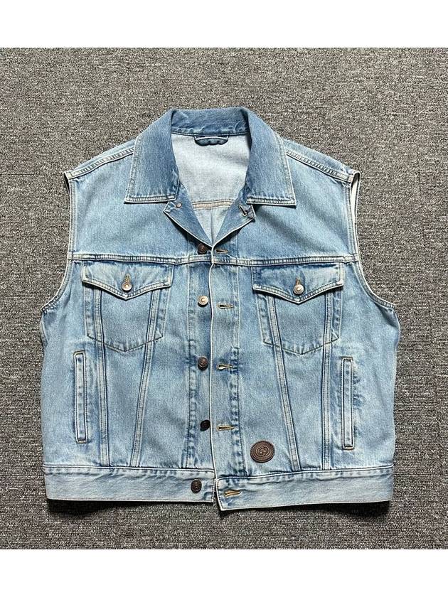 denim vest 105 - GUCCI - BALAAN 4