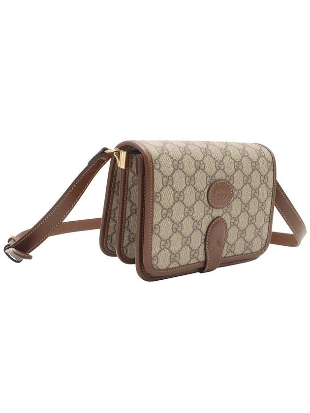 GG Supreme Canvas Interlocking G Soho Mini Shoulder Bag - GUCCI - BALAAN 5