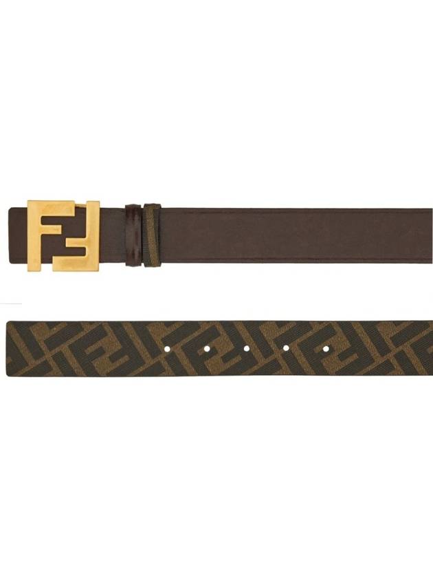 Fendi 'Ff Squared' Reversible Belt - FENDI - BALAAN 3