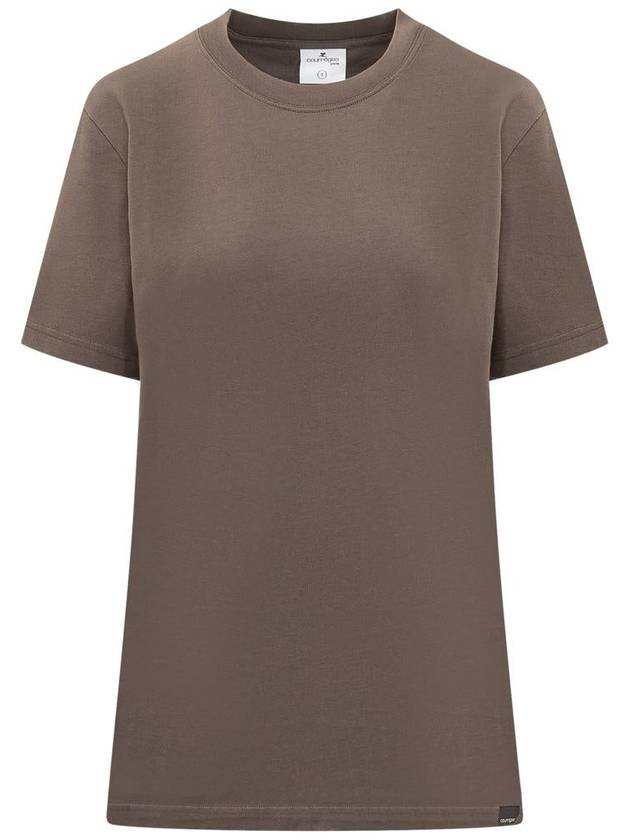 Courrèges T-Shirt With Logo - COURREGES - BALAAN 1