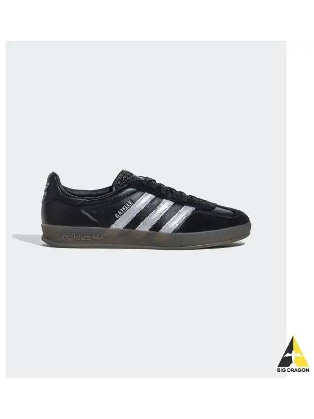 adidas Gazelle Indoor Black Silver JH8837 - ADIDAS - BALAAN 1