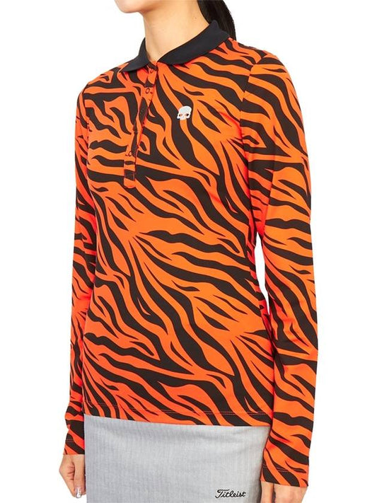 Golf Wear Polo Long Sleeve T-Shirt G01552 G43 - HYDROGEN - BALAAN 2