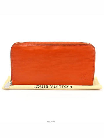 M60310 Orange Epi Leather Long Zippy Wallet - LOUIS VUITTON - BALAAN 1