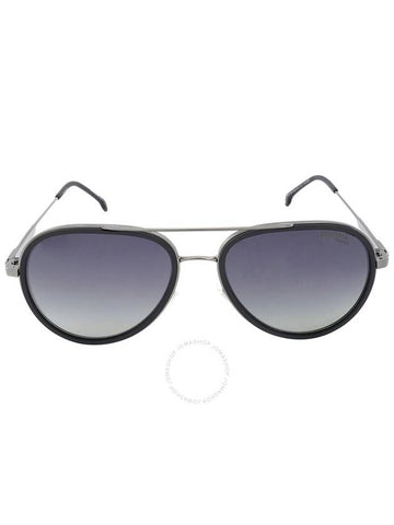 Carrera Polarized Grey Pilot Unisex Sunglasses CARRERA 1044/S 0003/WJ 57 - CARRERA - BALAAN 1