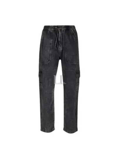 Vanni Cargo Denim Jeans Black - ISABEL MARANT - BALAAN 2