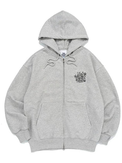 STAR SKETCH HOOD ZIP UP MELANGE - NET SOCIAL CLUB - BALAAN 2