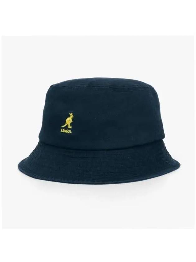 K4224HT NAVY Washed Bucket Hat - KANGOL - BALAAN 3