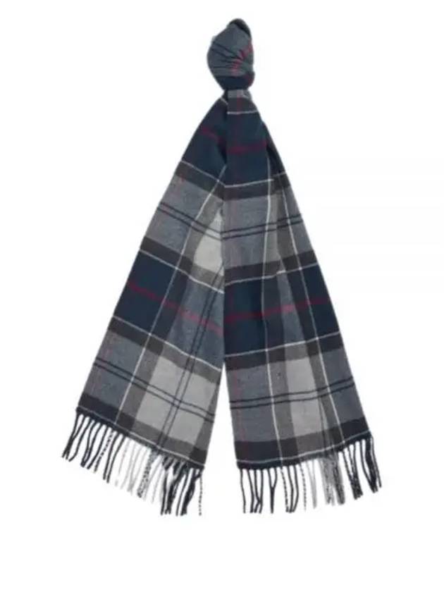 Galingale Tartan Scarf Grey - BARBOUR - BALAAN 2