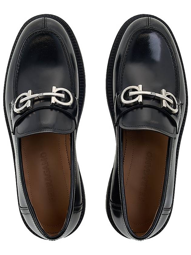 Men's Gancini Ornament Loafer GALLES NEW BISCOT CALF 0758380 - SALVATORE FERRAGAMO - BALAAN 6