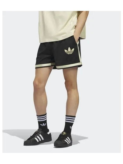 Logo Print Shorts Black - ADIDAS - BALAAN 2