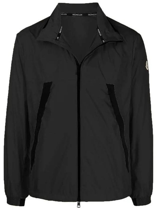 Men's Heiji Rain Jacket Black - MONCLER - BALAAN.