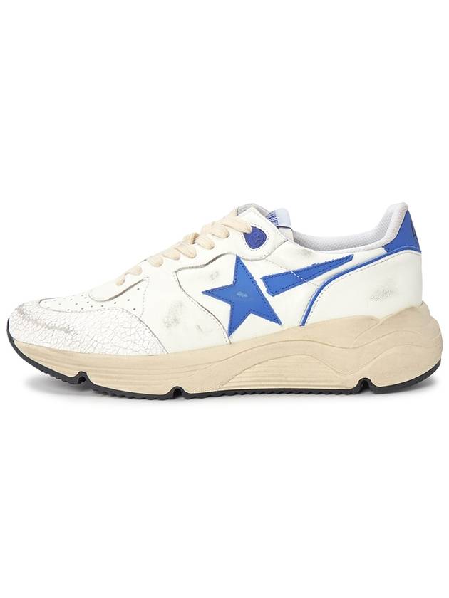 Running Sole Low Top Sneakers White Blue - GOLDEN GOOSE - BALAAN 4