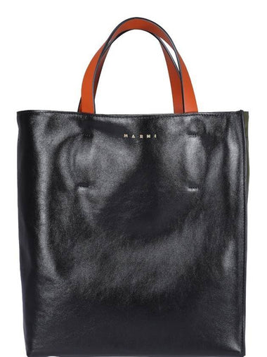 Museo Soft Tote Bag Black - MARNI - BALAAN 1