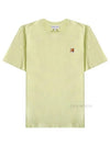 Fox Head Patch Classic Short Sleeve T-Shirt Yellow - MAISON KITSUNE - BALAAN 2