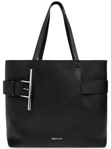 Alexander McQueen Bag T-Bar Sling, Women's, Black - ALEXANDER MCQUEEN - BALAAN 1