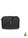 Roux Quilted Cross Bag Black - SAINT LAURENT - BALAAN 2